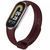 Силіконовий ремінець для Xiaomi Mi Band 8/9/10 Plum 212-01340 фото