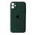 Силіконовый чохол з закритою камерою для iPhone 12 Hunter Green 208-00790 фото
