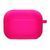 Силиконовый футляр с микрофиброй для наушников Airpods 4 Barbie pink 203-00380 фото