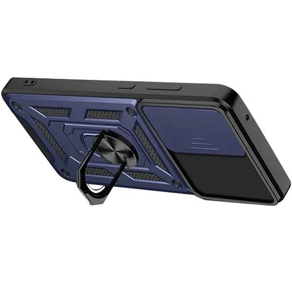 Ударопрочный чехол Camshield Serge Ring для Xiaomi 13 Lite Blue 777-04502 фото