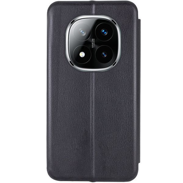 Кожаный чехол-книжка Classy для Xiaomi Redmi Note 14 Pro 4G Black 777-05294 фото