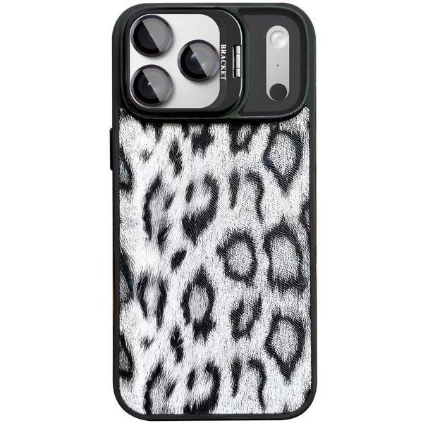 Чехол TPU+PC Wild Leopard with MagSafe and Lens для Apple iPhone 17 Pro (6.3") Black 656-08229 фото
