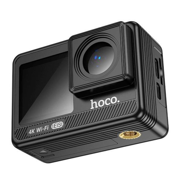 Экшн камера HOCO DV102 4K anti-shake sports camera Black 656-02524 фото