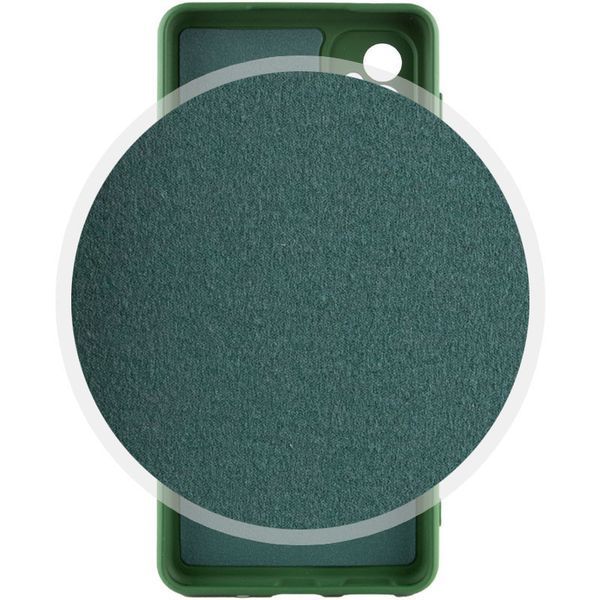 Чехол Silicone Cover Lakshmi Full Camera для Samsung Galaxy A14 4G/5G Dark green 777-07150 фото