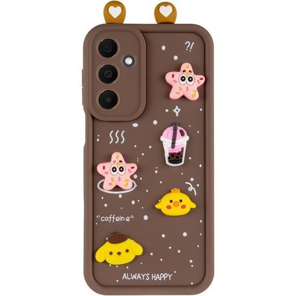 Чохол TPU Toys Case with Ears для Xiaomi Redmi Note 13 Pro 4G Brown 777-03895 фото