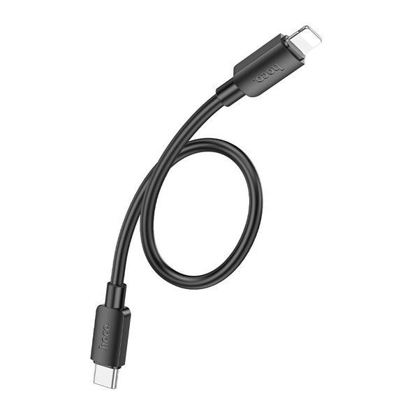 Кабель HOCO X96 Hyper PD charging data cable iP (L=0.25M) Black 6942007609364 фото