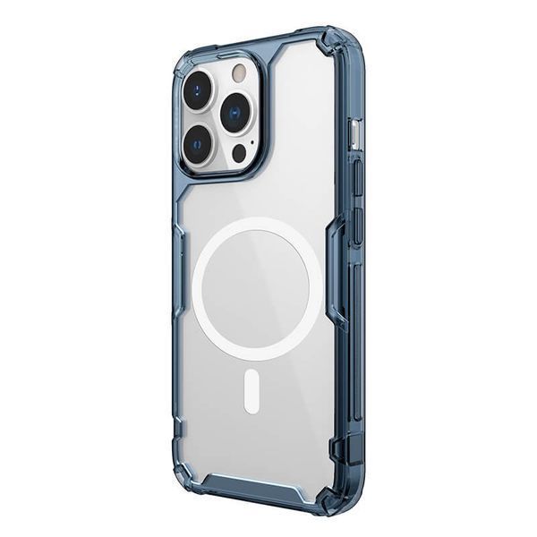 TPU чохол Nillkin Nature Pro Magnetic для Apple iPhone 14 Pro (6.1") Blue 777-08009 фото