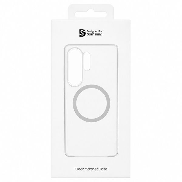Чехол PC Clear Magnet Case with MagSafe для Samsung Galaxy S25 Ultra Clear / Grey 656-08477 фото