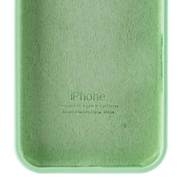 Чехол Silicone Case Full Protective для Apple iPhone 16e\17e (6.1") Pistachio 555-04060 фото