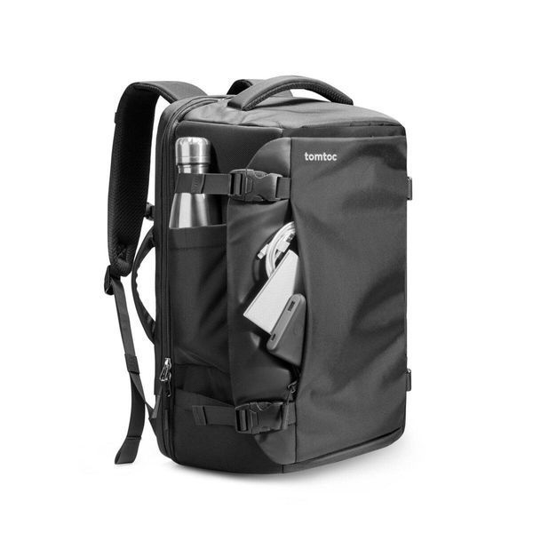 Рюкзак Tomtoc Navigator-T66 Travel Laptop Backpack Black 17 Inch/38L (T66M1D1) 656-00183 фото