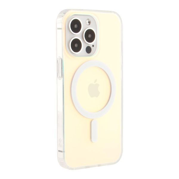 Чехол TPU+PC IMD Gradient with MagSafe для iPhone 13 Pro Transparent 214-03112 фото