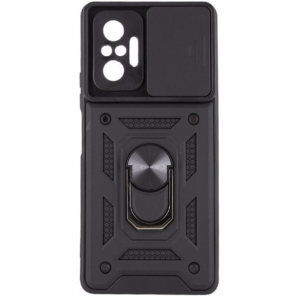 Ударопрочный чехол Camshield Serge Ring для Xiaomi Redmi Note 10 Pro / 10 Pro Max Black 777-04657 фото