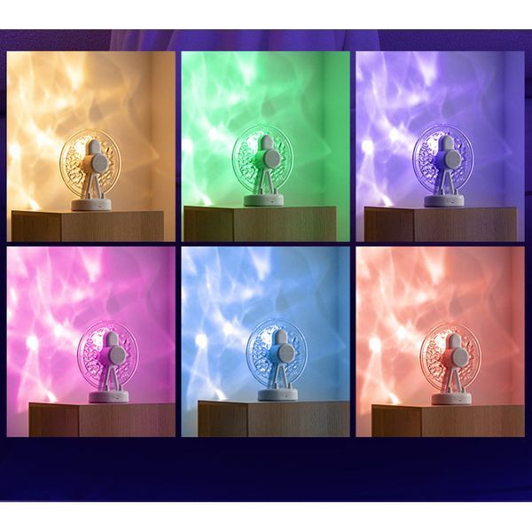 Проектор-ночник ZAY-L07 Sky Wheel 2in1 + Bluetooth колонка Pink 656-03769 фото