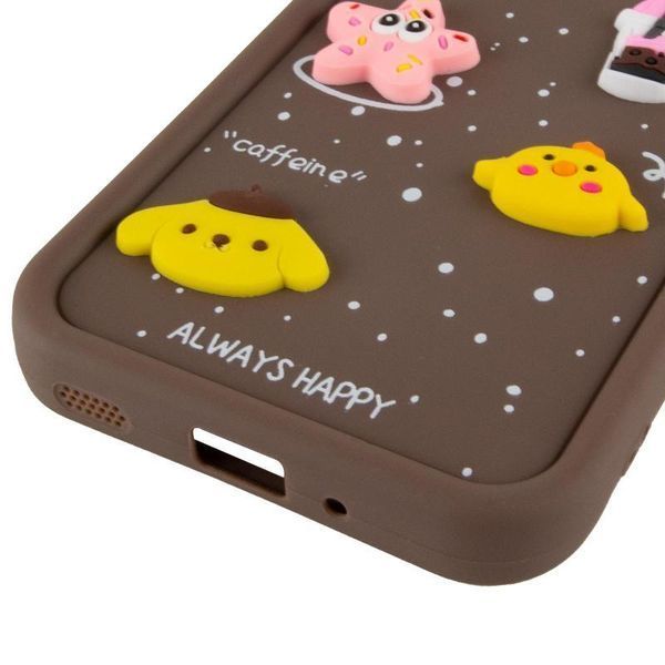 Чохол TPU Toys Case with Ears для Xiaomi Redmi Note 13 Pro 4G Brown 777-03895 фото