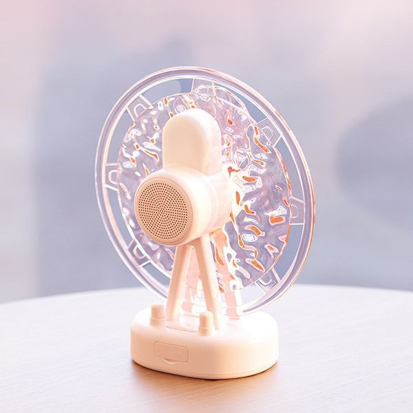 Проектор-ночник ZAY-L07 Sky Wheel 2in1 + Bluetooth колонка Pink 656-03769 фото