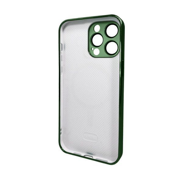 Чехол AG Glass Sapphire Frame MagSafe для iPhone 14 Pro Max Cangling Green 666-02813 фото