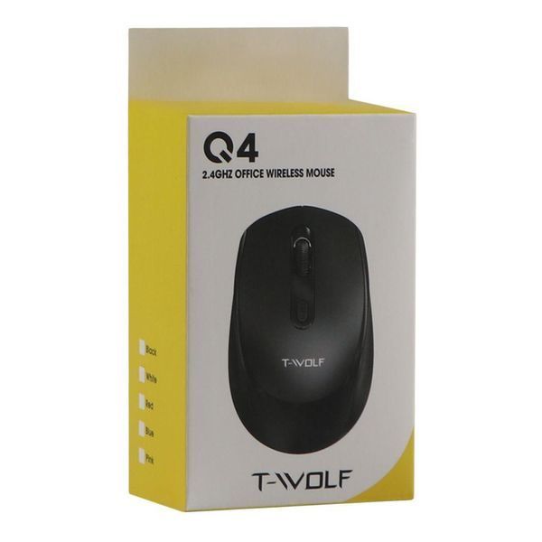 Бездротова Миша TWolf Q4 2.4G Рожевий 656-02814 фото
