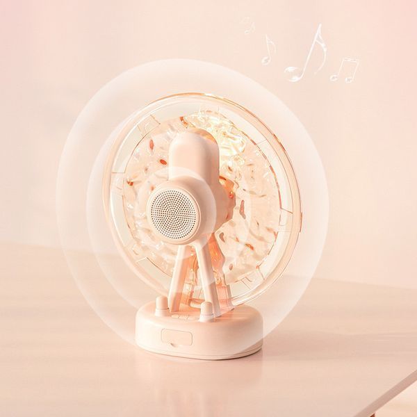 Проектор-ночник ZAY-L07 Sky Wheel 2in1 + Bluetooth колонка Pink 656-03769 фото