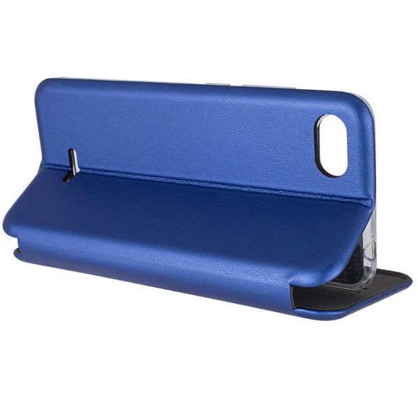 Кожаный чехол-книжка Classy для Xiaomi Redmi 6A Blue 777-06103 фото