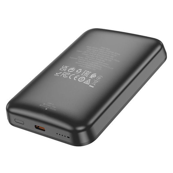 Power Bank Borofone BJ63A Nimble PD20W magnetic 10000mAh Чорний 656-03274 фото