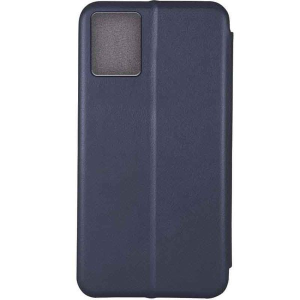 Шкіряний чохол-книжка Classy для Xiaomi Redmi 12 Темно-синій 777-03615 фото