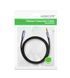 Аудіокабель UGREEN AV118 3.5mm Male to 3.5mm Female, nylon braid, 2m Black UGR-40675 фото 2