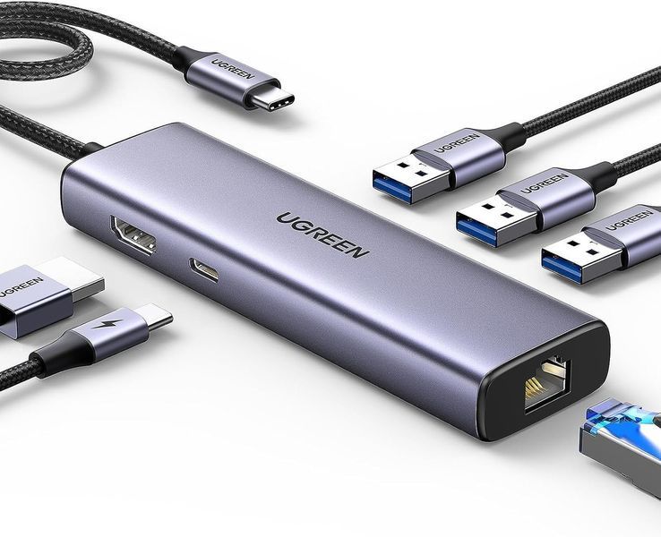 USB-хаб UGREEN USB-C Multifunction Adapter UGR-15598 фото