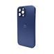 Чехол для смартфона AG Glass Matt Frame Color для iPhone 13 Pro Max Navy Blue 666-00598 фото 1
