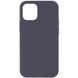 Силиконовый чехол Silk Full Protective для iPhone 11 Pro Max (6.5") Dark Gray 777-10641 фото