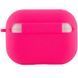 Силіконовий футляр з мікрофіброю для навушників Airpods Pro Barbie pink 203-00225 фото 3