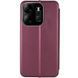 Шкіряний чохол-книжка Classy для Tecno Spark Go 2023 Maroon 777-05748 фото 2