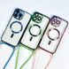 Чохол Crossbody Lanyard with Magsafe зі шнурком для iPhone 15 Pro Light Blue 214-02668 фото 5