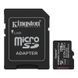 Карта памяти microSDXC (UHS-1) Kingston Canvas Select Plus Gen3 128Gb class 10 А1 (R-150MB/s) (adapter SD) SDCS3/128GB фото 1