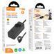 Сетевой удлинитель HOCO NS9 Wisdom 1-position (PD67W/3C1A) desktop socket (EU/GER) Black 656-03210 фото 2