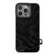 Чохол Kajsa Glamorous Collection Fluid Art with MagSafe для iPhone 16 Pro Black 2020000507802 фото 1