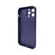 Чехол для смартфона AG Glass Matt Frame Color для iPhone 13 Pro Max Navy Blue 666-00598 фото 2