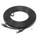 Мережевий кабель HOCO US07 General pure copper flat network cable(L=20M) Black 6931474780720 фото 4