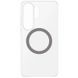 Чехол PC Clear Magnet Case with MagSafe для Samsung Galaxy S25 Ultra Clear / Grey 656-08477 фото 3