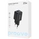 Мережевий зарядний пристрій Proove Pocket GaN Plus 25W (Type-C + USB) black 656-02619 фото 2