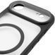Чохол TPU+PC GETMAN Moon Clear with MagSafe для Apple iPhone 17 Air (6.5") Black 656-08405 фото 5