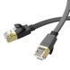 Мережевий кабель HOCO US07 General pure copper flat network cable(L=20M) Black 6931474780720 фото 3