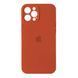 Силиконовый чехол с закрытой камерой для iPhone 12 Pro Max Orange