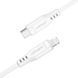 Кабель ACEFAST C3-01 Type-C to iP 3A, 30W, TPE, TPE connectors, White 6974316280811 фото 3