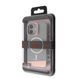 Чохол Kajsa Aluminium Shield with Magnetic Ring iPhone 16 Gun metal 656-08129 фото 2
