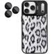 Чехол TPU+PC Wild Leopard with MagSafe and Lens для Apple iPhone 17 Pro (6.3") Black 656-08229 фото 3