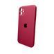 Силиконовый чехол закрытая камера для iPhone 11 Pro Max Maroon 113-00035 фото
