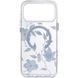 TPU+PC чохол Clear Garden with MagSafe для Apple iPhone 17 Pro (6.3") Blue Blossom 777-08200 фото 4