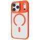 Чохол Proove Clear Essence Case with Magnetic Ring iPhone 17 Pro Orange 656-04432 фото 1