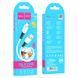 Кабель HOCO X82 USB to Micro 2.4A, 1m, silicone, silicone connectors, White 6931474768568 фото 2