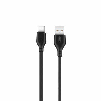 Кабель XO USB to Type-C 2,1А 1м чорний (XO-NB103C-Black) XO-NB103C-Black фото